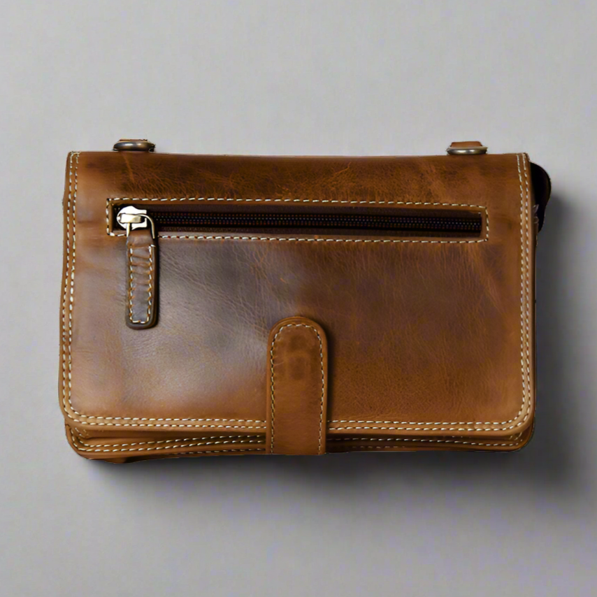 Rugged Earth Leather Organizer Purse