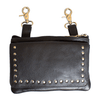 BOL/Open Road Studded Leather Clip bag