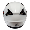 VOSS 310 Tucson Gloss White 3/4 Helmet
