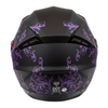 VOSS 310 Tucson Purple Eden 3/4 Helmet