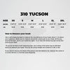 VOSS 310 Tucson Gloss White 3/4 Helmet