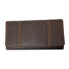 Women's Distressed Trifold Wallet