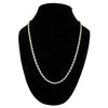 Open Road Stainless Steel Twist Chain Necklace