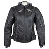 Open Road Women's Zip-Out Hoodie Reflective Textile Motorcycle Jacket