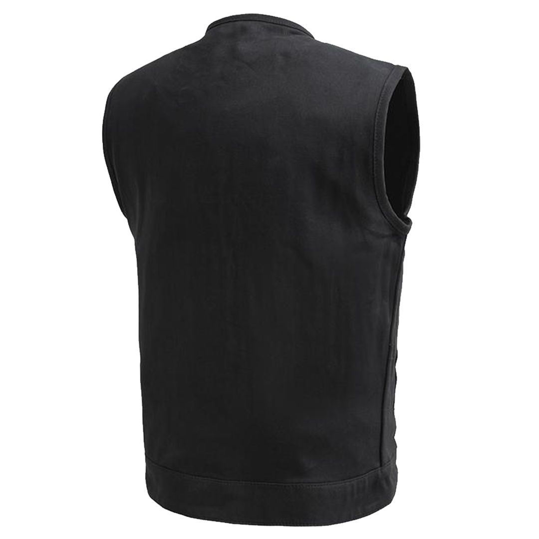 First MFG Co. Men's Motorcycle Twill Vest