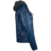 BOL Women's Removable Hood Leather Jacket
