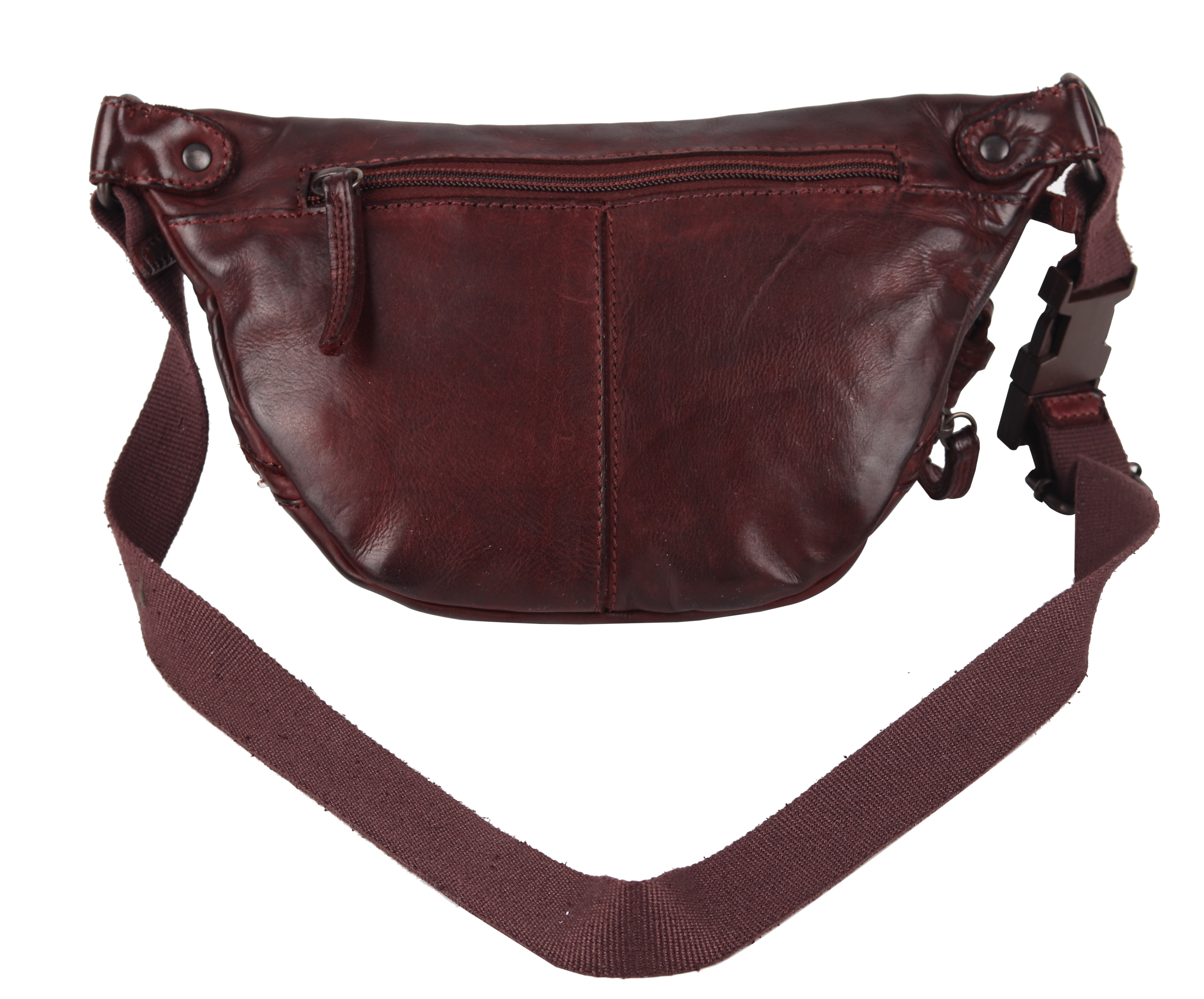 BOL/Open Road Front Zip Leather Belt Bag