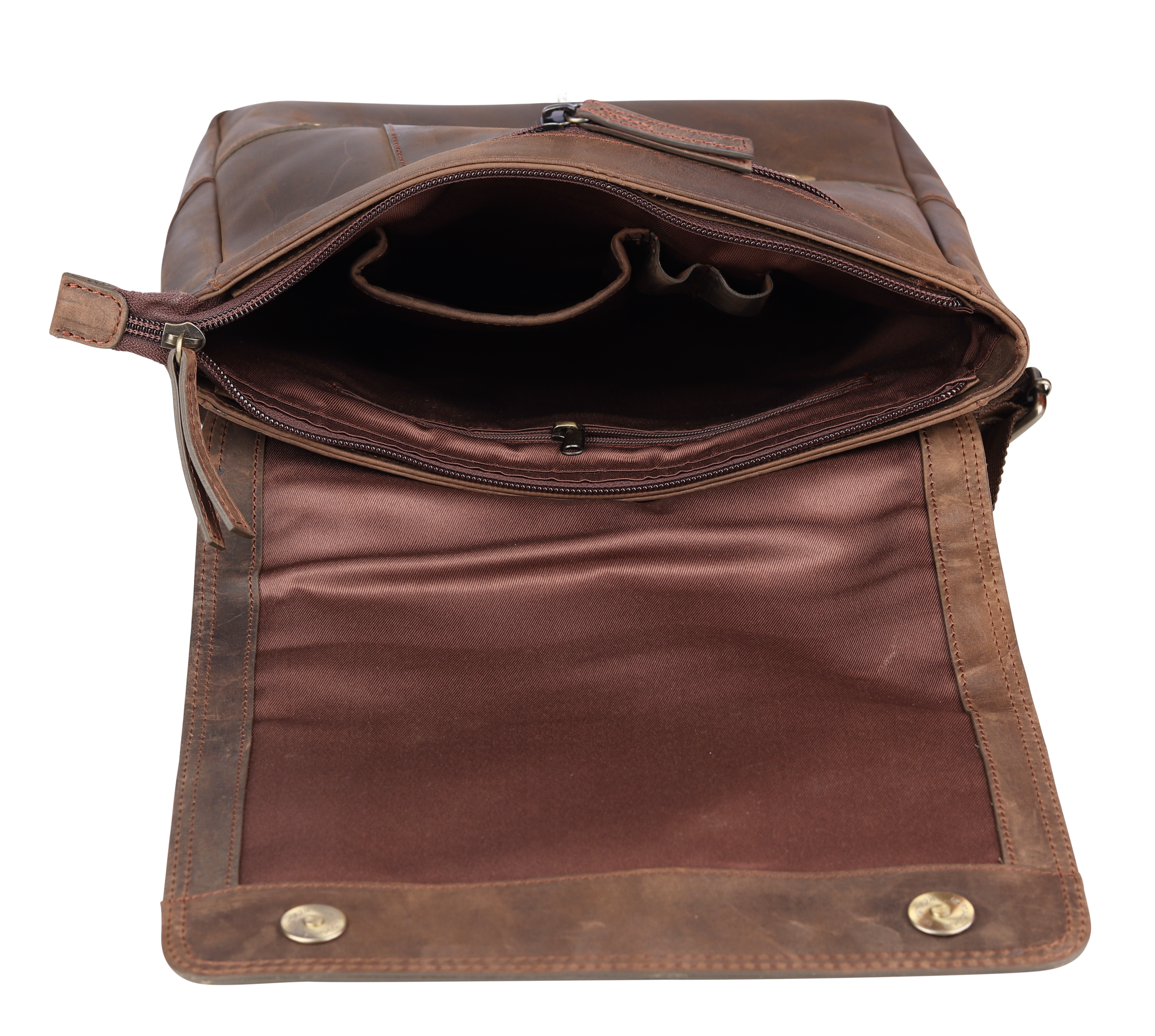 BOL/Open Road Hunter Leather Messanger Bag