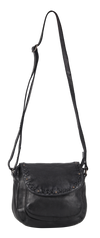 MET Cross Stitch Leather Crossbody Bag