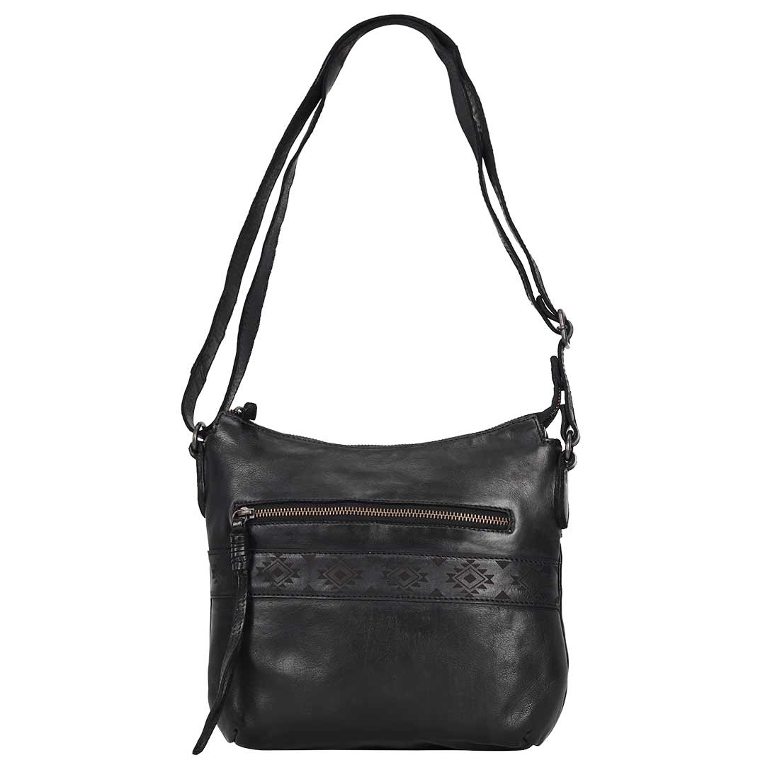 MET Leather Straps Leather Handbag