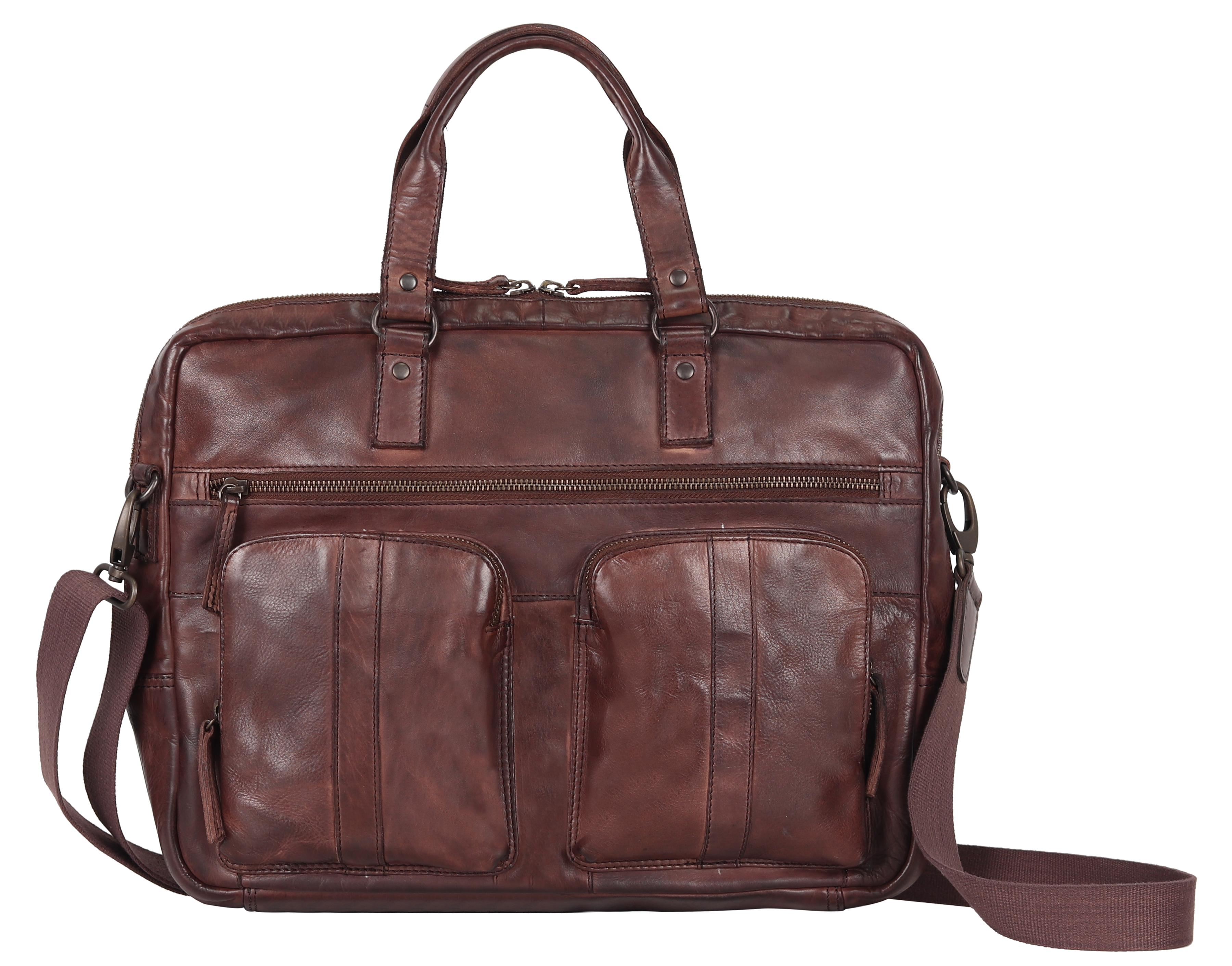 BOL Leather Laptop Messenger Bag