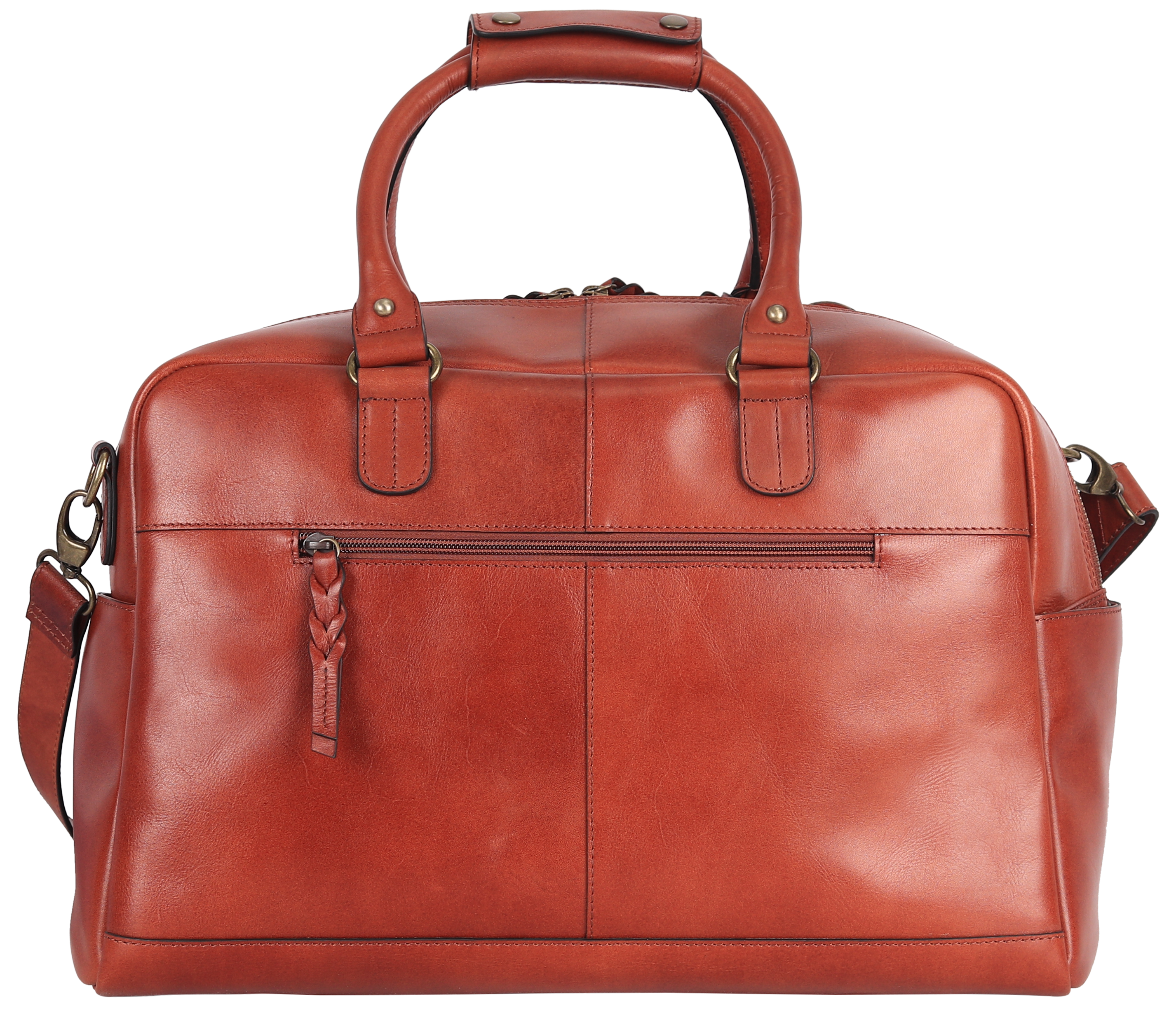 BOL Quality Leather Carry on Duffle Bag