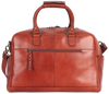 BOL/Open Road Quality Leather Carry on Duffle Bag