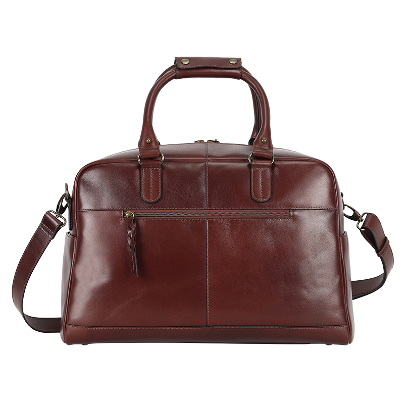 BOL Quality Leather Carry on Duffle Bag