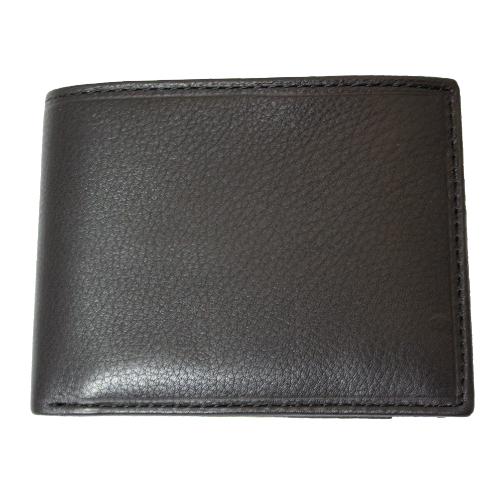 Men's Leather Bifold Wallet 