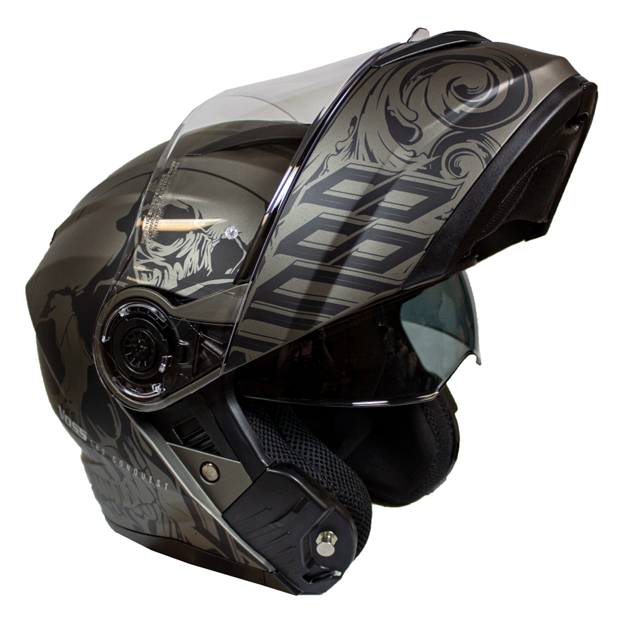 VOSS 580 Conquest Two Tone Apocalypse Modular Helmet