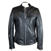 Open Road Women's Racer Leather Motorcycle Jacket