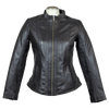 Women's Zip Up Leather Jacket