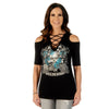 Women's Live to Ride Cold Shoulder Top