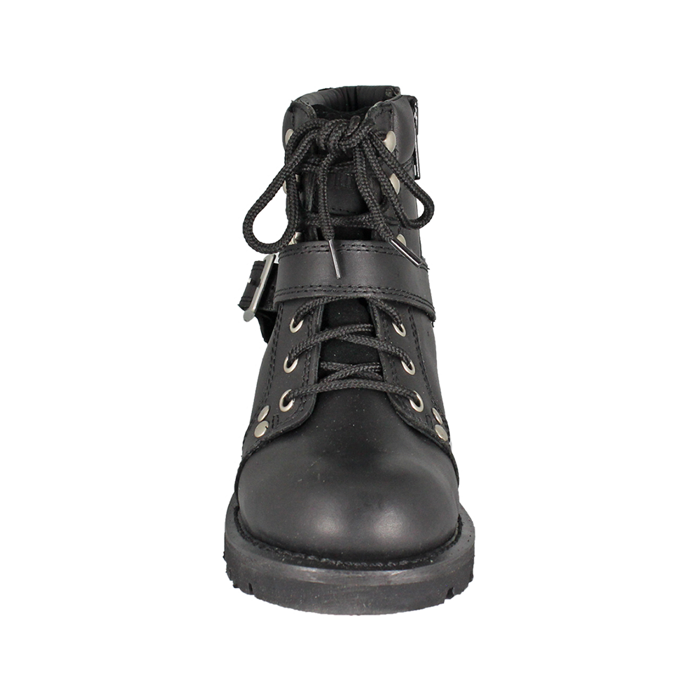 Women's 6" Lace Up Motorcycle Boots