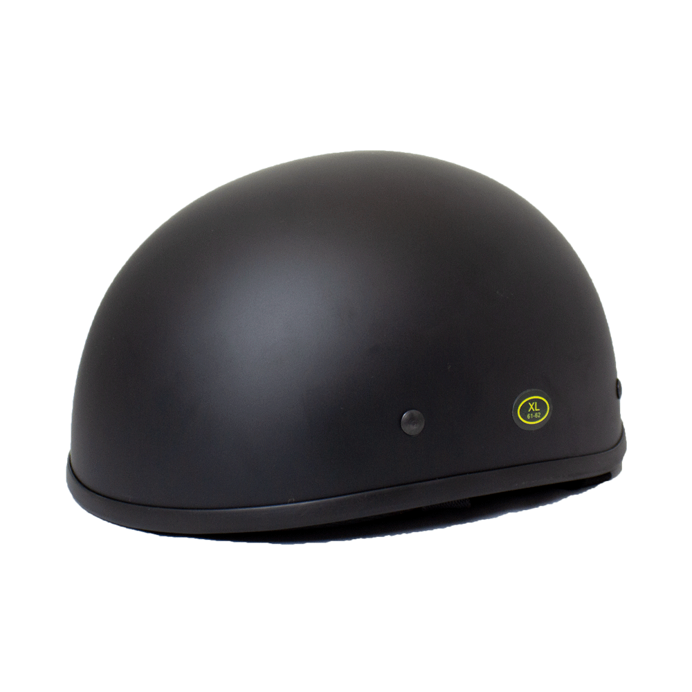 West Coast Leather Beanie Motorcycle Half Helmet