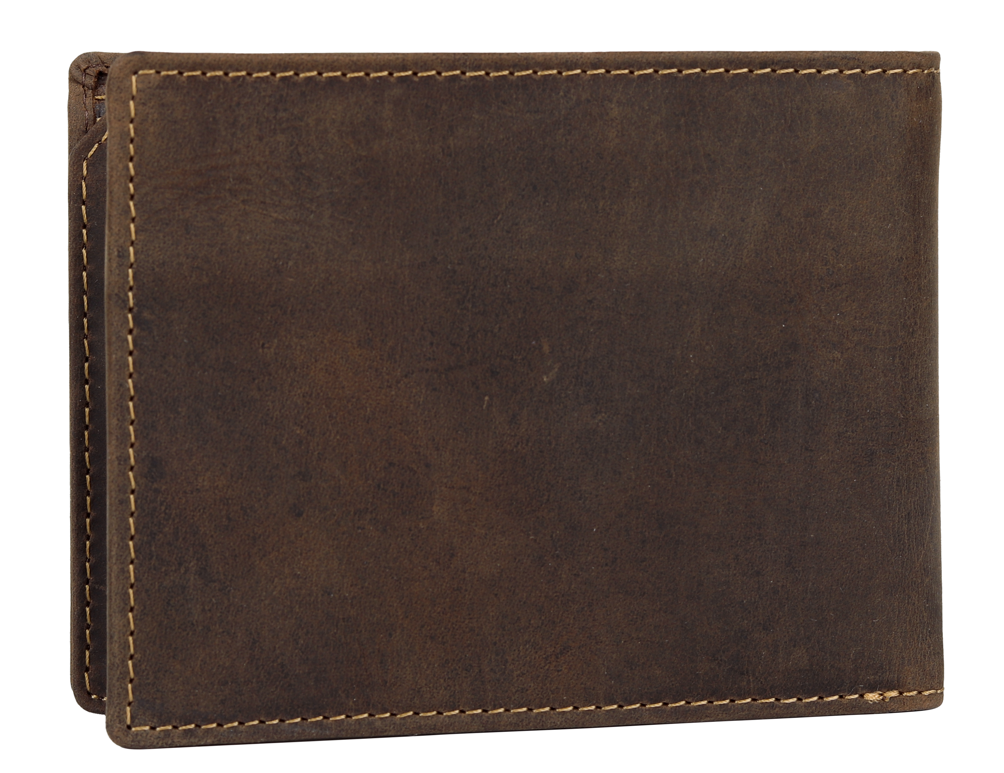 BOL/Open Road Men's Live To Ride Distressed Leather Wallet