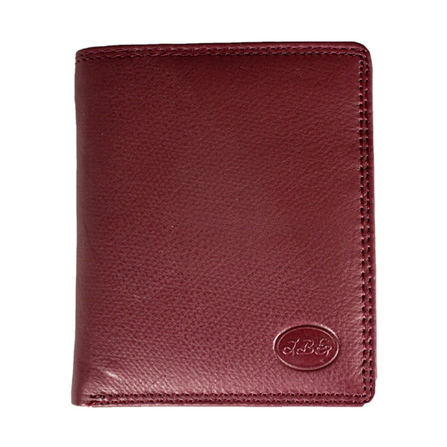 Men's Flip Up Wing Bifold Leather Wallet