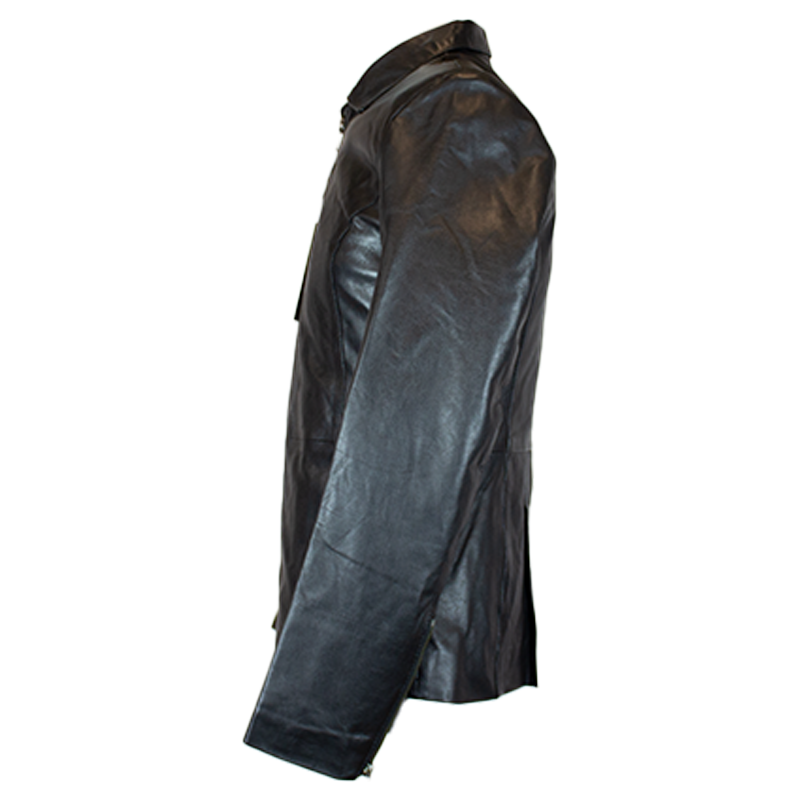 BOL Women's Classic Black Zippered Motorcycle Style Fashion Sheepskin Leather Jacket
