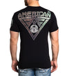 Affliction Men's American Fighter Alaska Short Sleeve Shirt