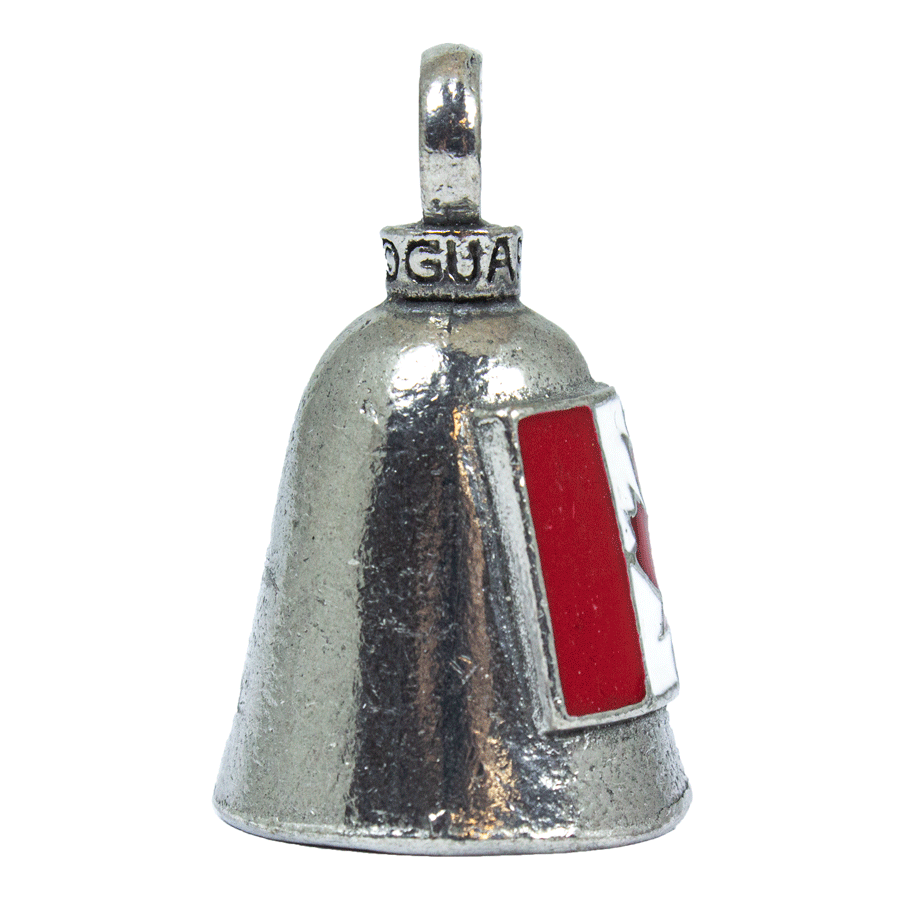 Open Road Canada Flag Motorcycle Guardian Bell