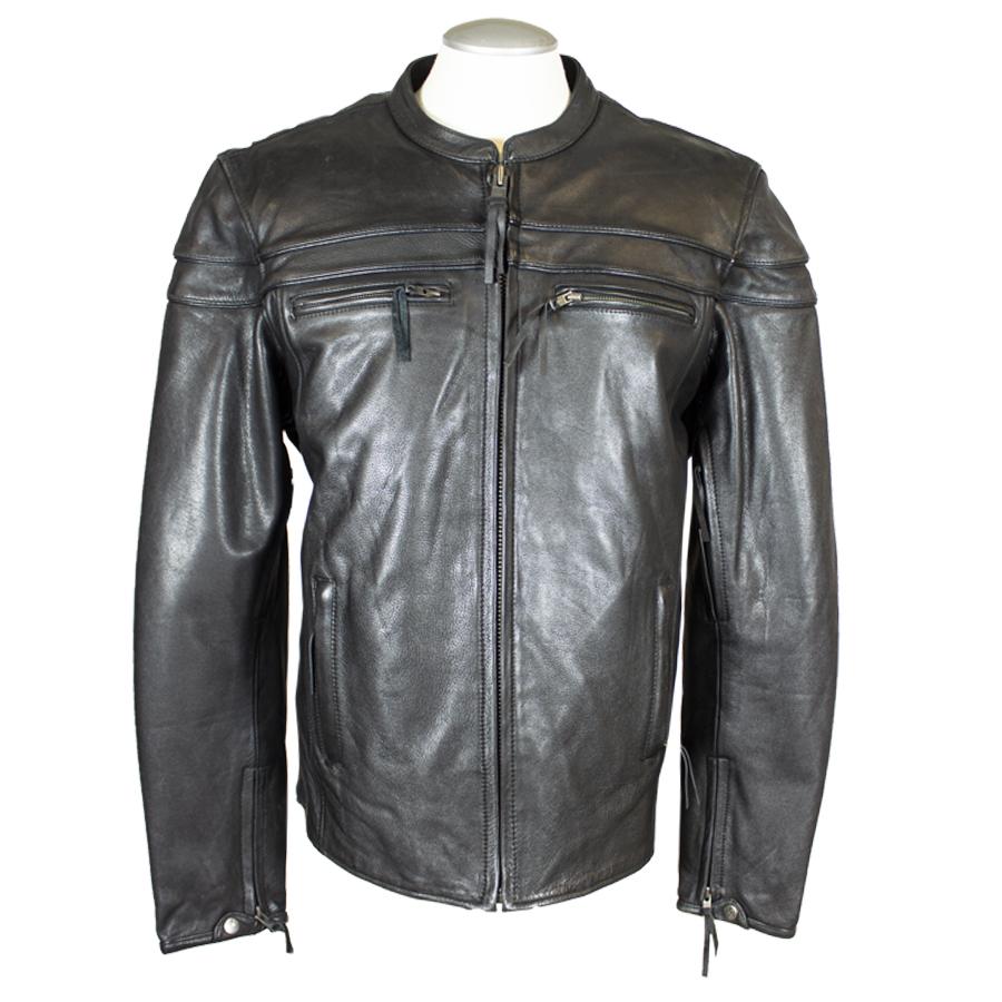 Men's Maverick Leather Motorcycle Jacket