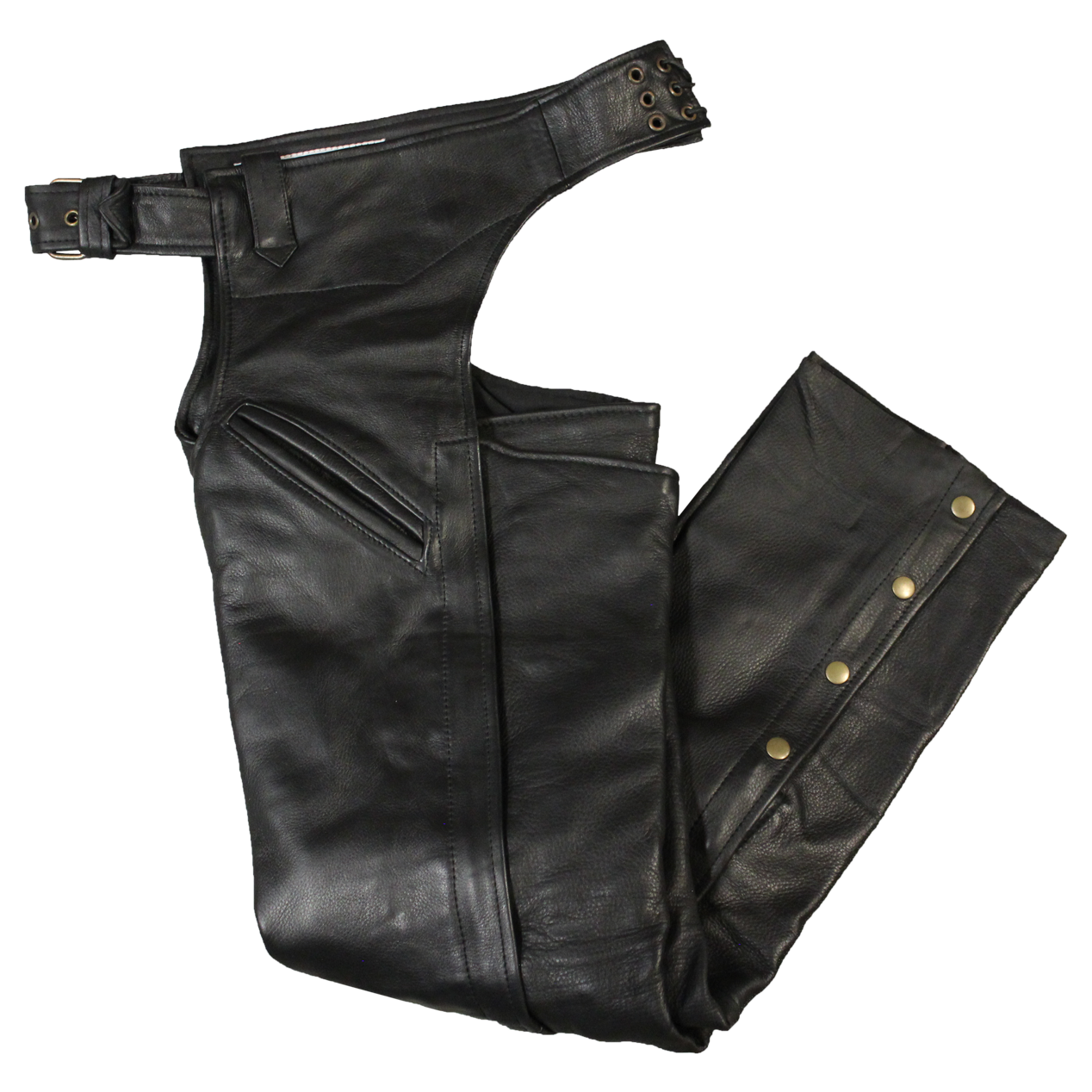 Men's 2 Pocket Premium Leather Chaps