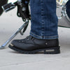 Milwaukee Leather Men's 6" Double Zip Lace Up Motorcycle Boots