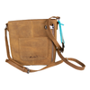 BOL Leather Cross Body Bag With Hair