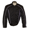 Milwaukee Leather Men's Armored Textile Motorcycle Jacket