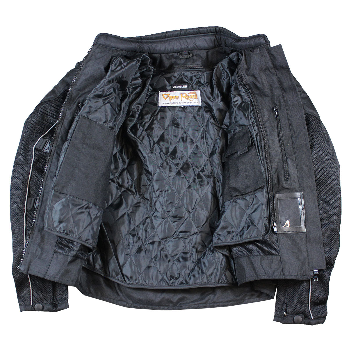 Men's Armored Textile Motorcycle Jacket