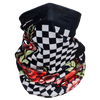 Floral Checkered Motley Tube