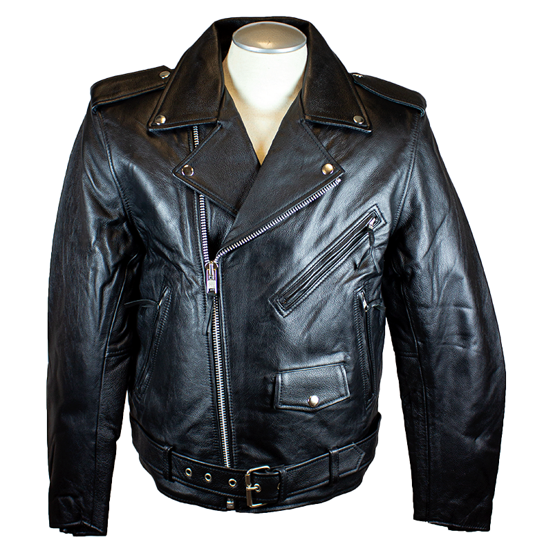 BOL/Open Road Men's Motorcycle Leather Jacket