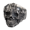 Men's Cyborg Skull Ring