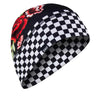 ZANheadgear Checkered Floral Beanie