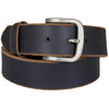 Fame Overseas Men's Removable Buckle Oil Pull Leather Belt