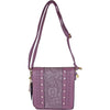 Temptation Italy Floral Embossed Crossbody Bag