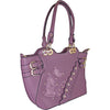 Temptation Italy Butterfly Embroidered Two Handle Shoulder Bag