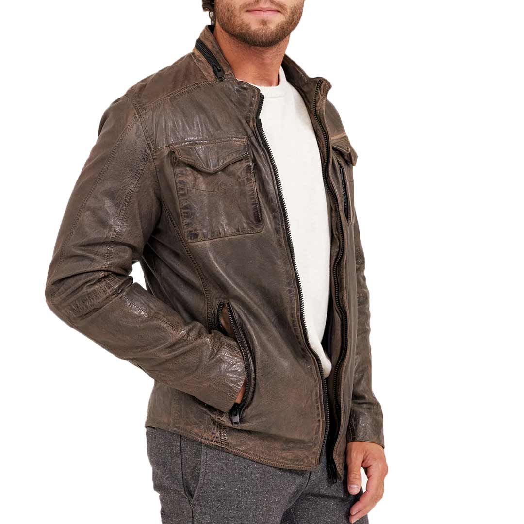 Mauritius Leather Men's Cove Jacket | Boutique of Leathers