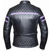 Unik Ladies' Diamond Quilt Motorcycle Jacket