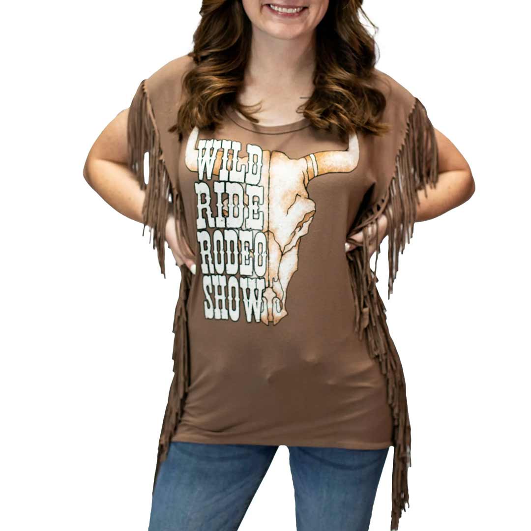 Liberty Wear Women's Wild Ride Rodeo T-Shirt
