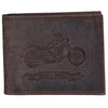 Viceroy Men's Bike Embossed Leather Wallet