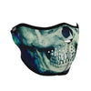 ZANheadgear Half Mask Neoprene Paint Skull
